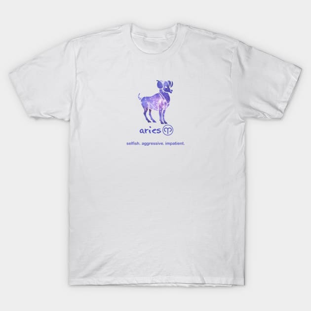 Flawed Aries T-Shirt by Taversia